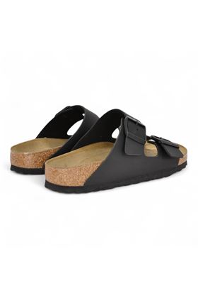 Ciabatta Birkenstock Arizona colore nero. BIRKENSTOCK- | ARIZONA BLACK BIRKO FLOR-NERO